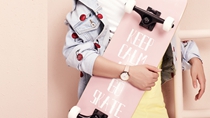 韩国明星艺人  程潇 手表代言品牌拍摄案例；潮牌时装表拍摄
